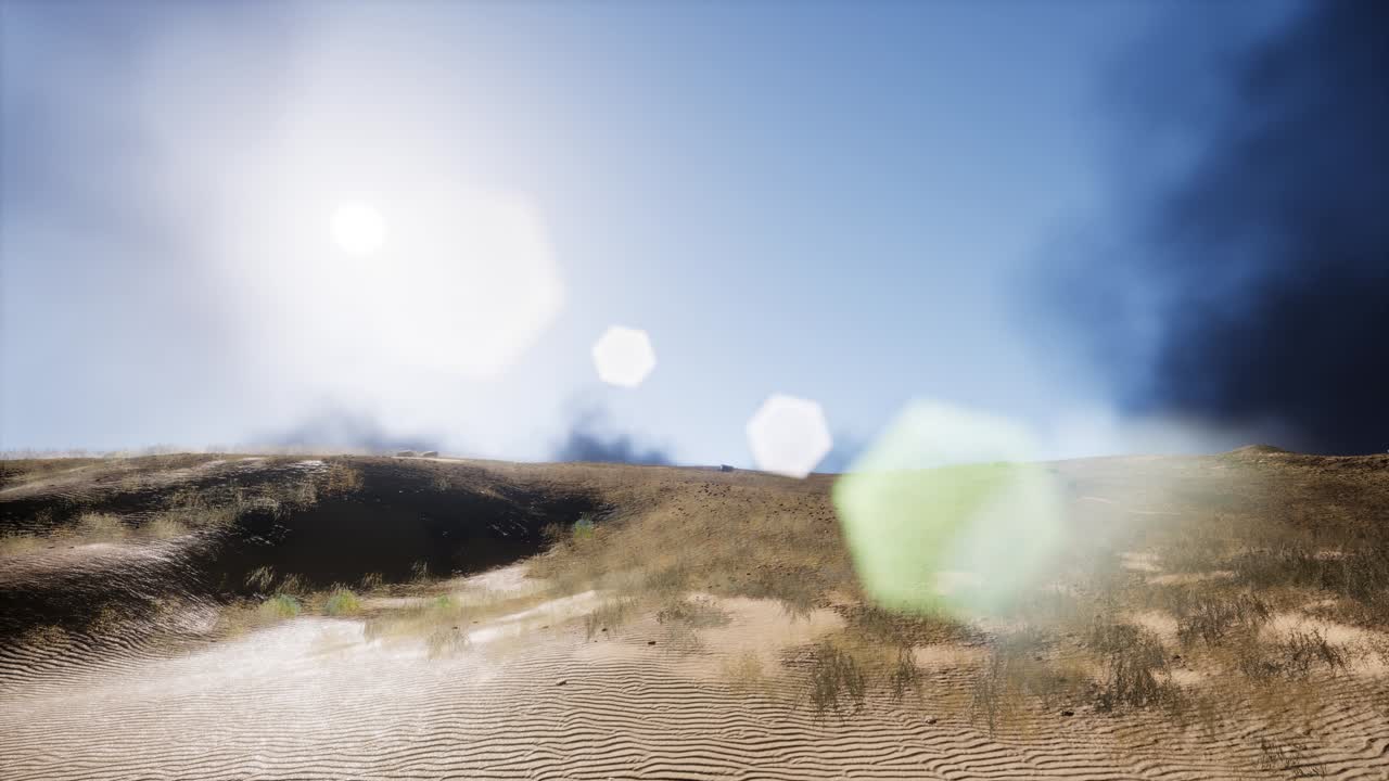 las dunas de erg chebbi en el desierto del sáhara