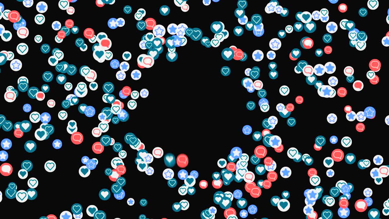 소셜 미디어 참여 아이콘