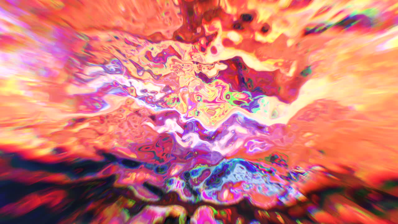 Abstract Liquid Explosion