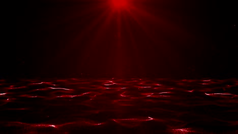 partículas de polvo abstracto luz bokeh títulos de movimiento bucle de fondo cinematográfico