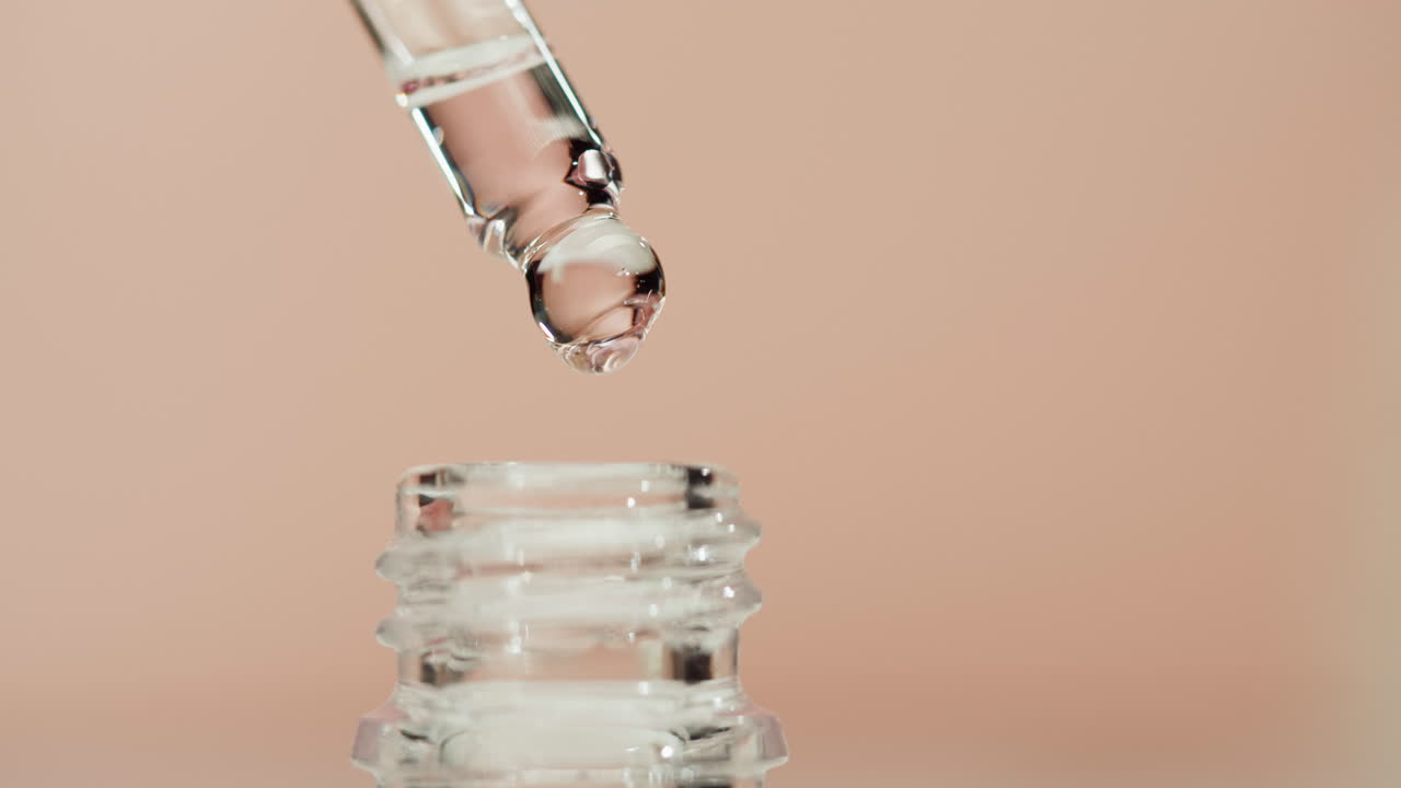 Dropper Bottle with Liquid