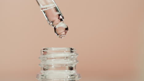 dropper bottle with liquid