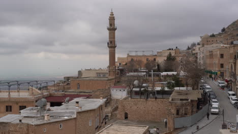 The-camera-zooms-in-towards-the-Şehidiye-Madrasa-and-Minaret