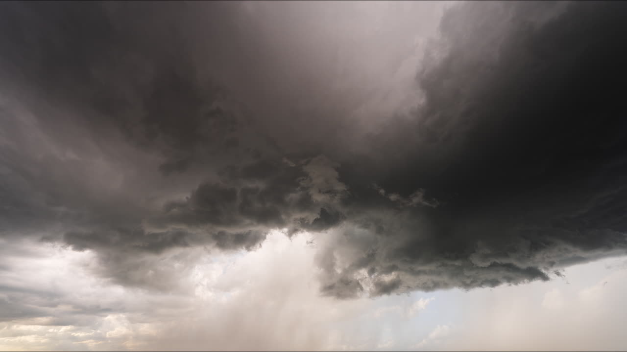 Dramatic Storm Clouds and Rain