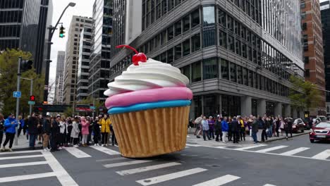 giant cupcake parade in nyc