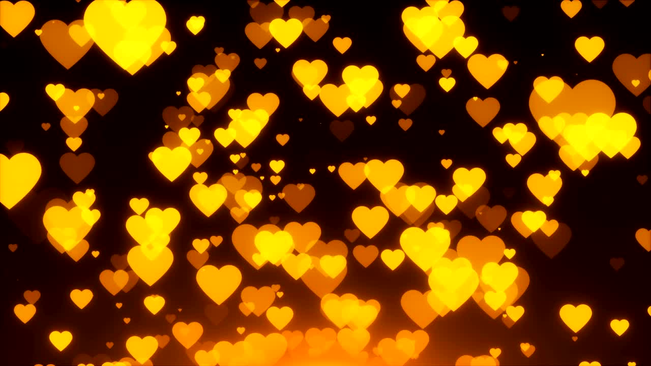 muchas cruces doradas están en el espacio, fondo de renderización 3d, explosión dorada de partículas, generadas por computadora