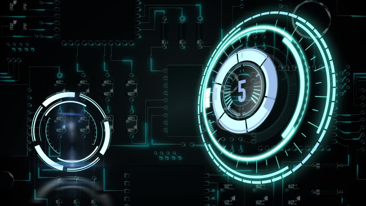 обратный отсчет и обработка данных