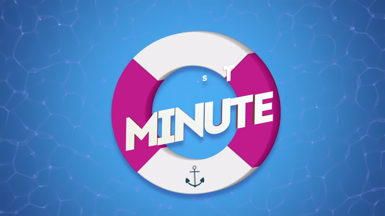 última hora con salvavidas y gaviotas en la piscina de agua