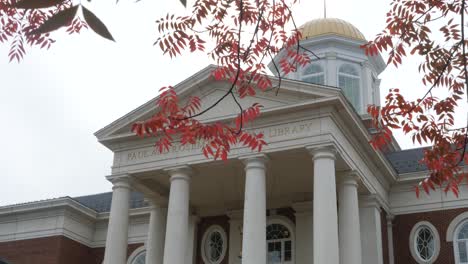 Cinematic-university-architecture-during-autumn