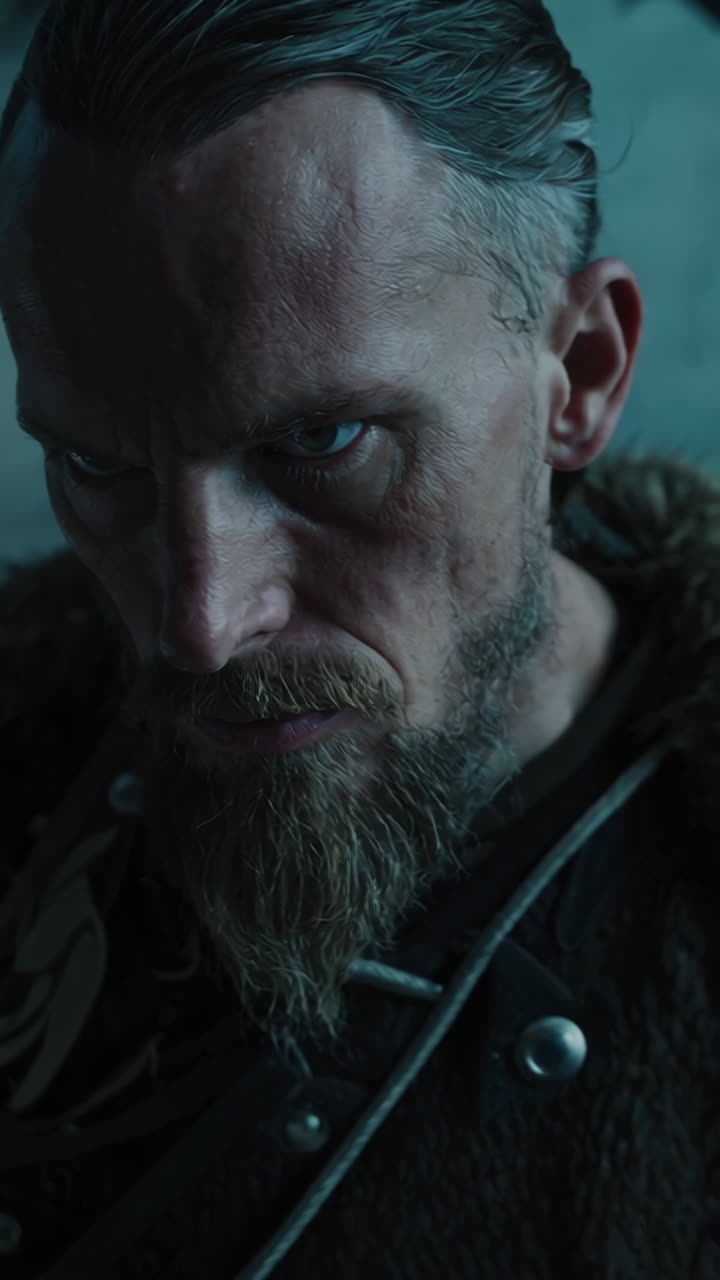 Viking Longship in Fog