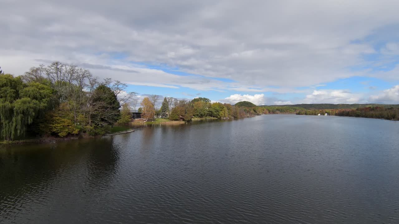 FPV di un lago e poi sul Lago Michigan.