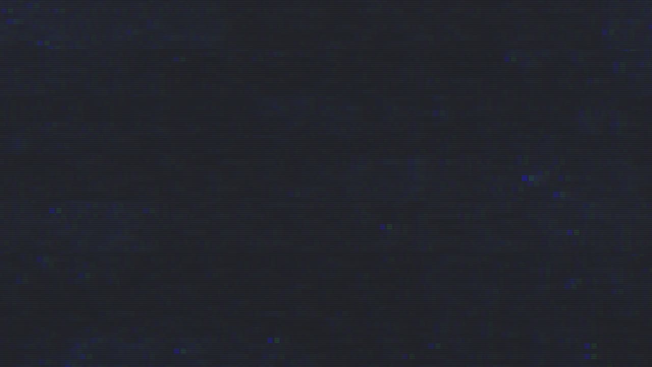 diseño único abstracto animación digital ruido de píxeles error de fallo daño de video