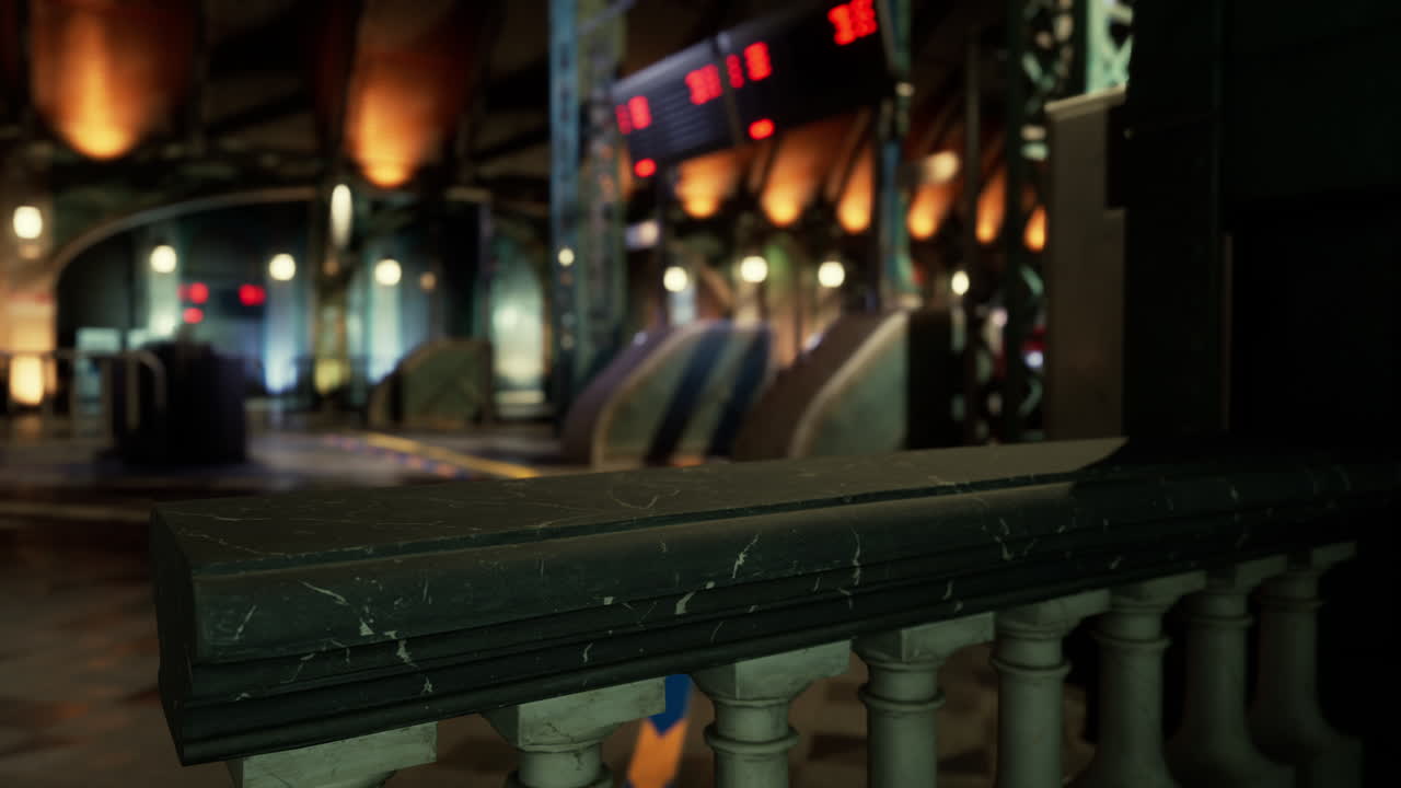 지하철 역 내부