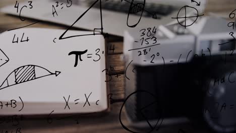 animación de ecuaciones matemáticas y procesamiento de datos a través de la cámara.