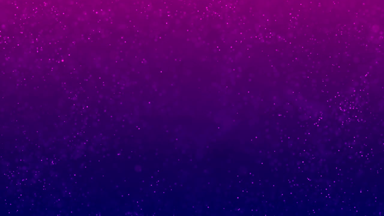 fondo de partículas abstractas desfocalizadas de 4k (púrpura) - video de stock de bucle