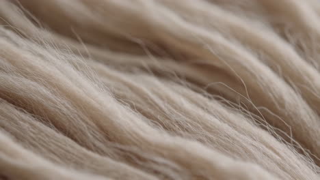 close-up of wool texture