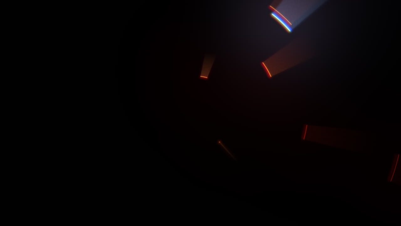 추상적 인 배경 7 모션 다채로운 원 현기증