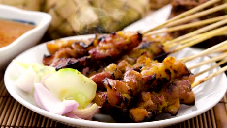 malaysian satay footage