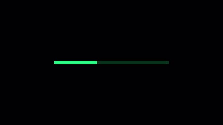 Linear Line Loading Bar
