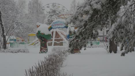 caída de nieve