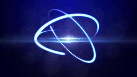 atom animated loop 4k