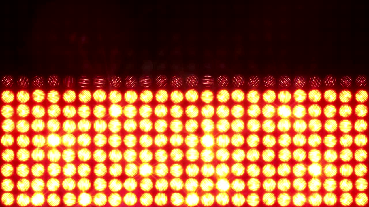 la pared de luz, simple encendido horizontal