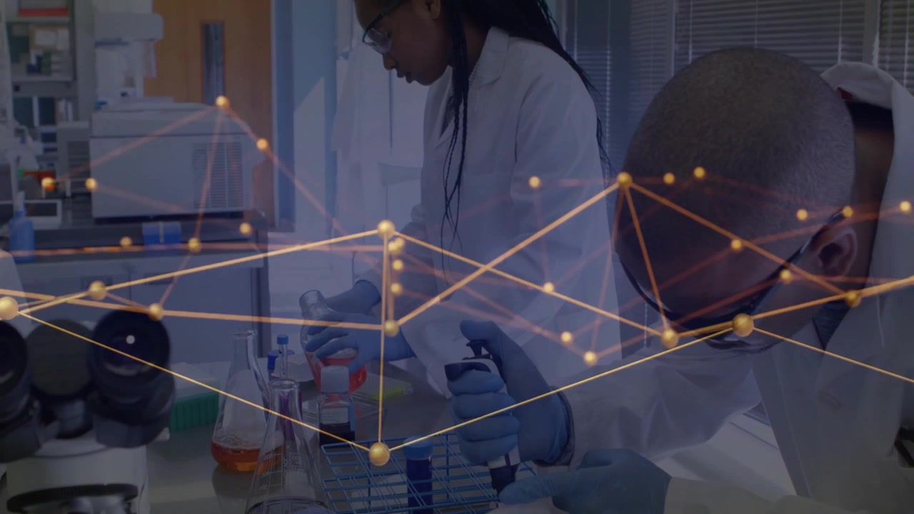 Scientists Conducting Research in a Modern Laboratory