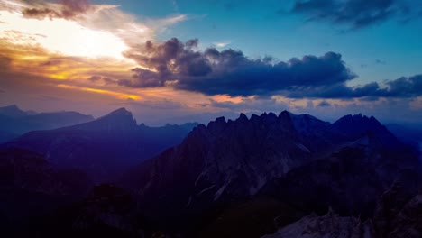 national nature park tre cime in the dolomites alps. beautiful nature of italy.