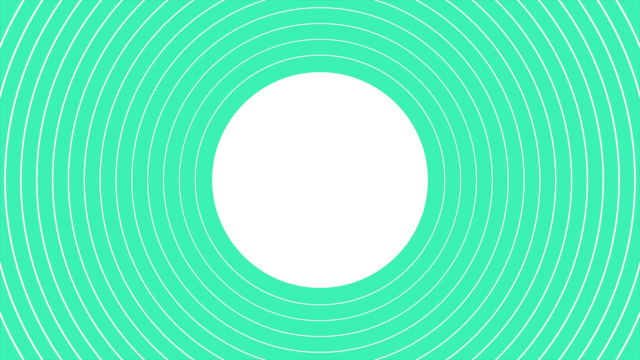 círculos en espiral verdes para el texto sobre fondo blanco