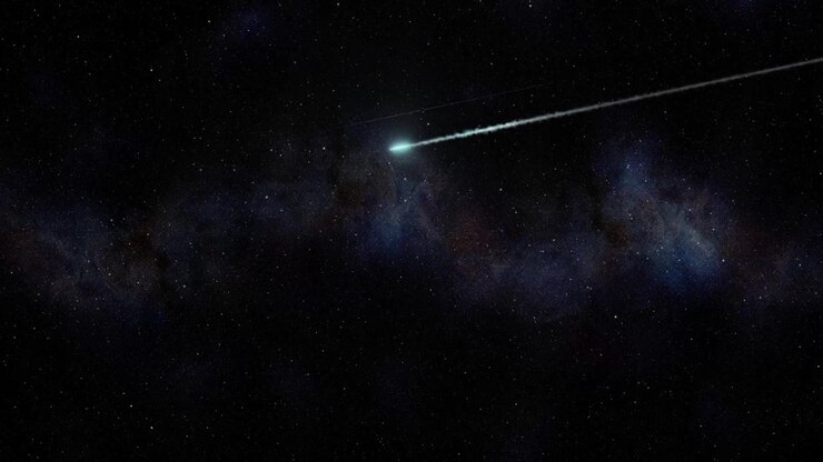 Night Sky with Meteor