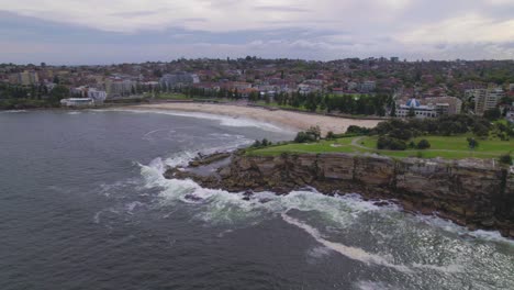 Aerial-Footage-of-urban-beach