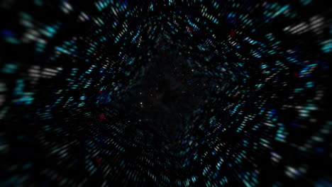 abstract digital tunnel