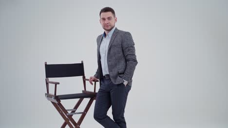 casual businessman in studio. studio shot of successful businessman isolated against background