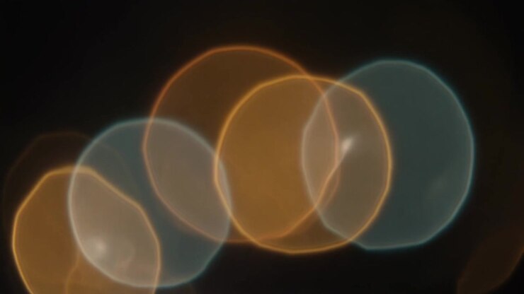 Fughe di Luce Cinematografiche Astratte e Sovrapposizioni Bokeh