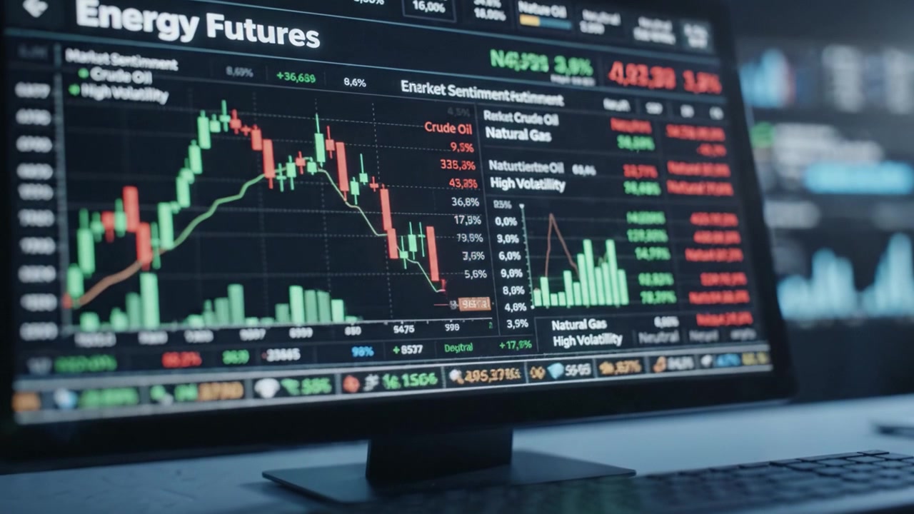 Tendenze e analisi di mercato nei futures energetici: osservazione delle fluttuazioni dei prezzi del petrolio greggio e del gas naturale nel tempo