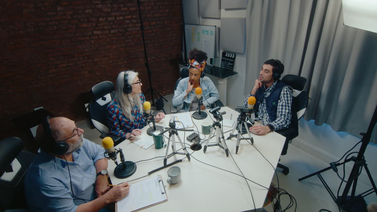 Podcast Recording Session