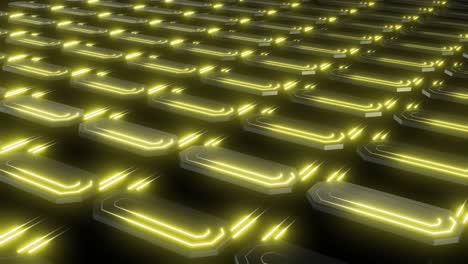 abstract futuristic neon grid pattern