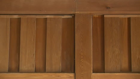 Hinoki-wood-slats-in-a-Japanese-house