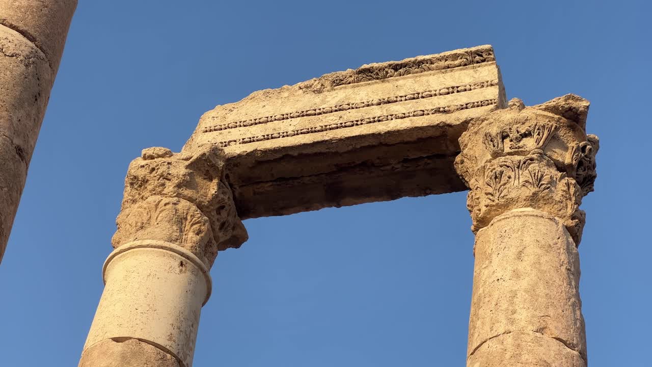 imágenes de la ciudadela de ammán - viaje en el tiempo a través de jordania