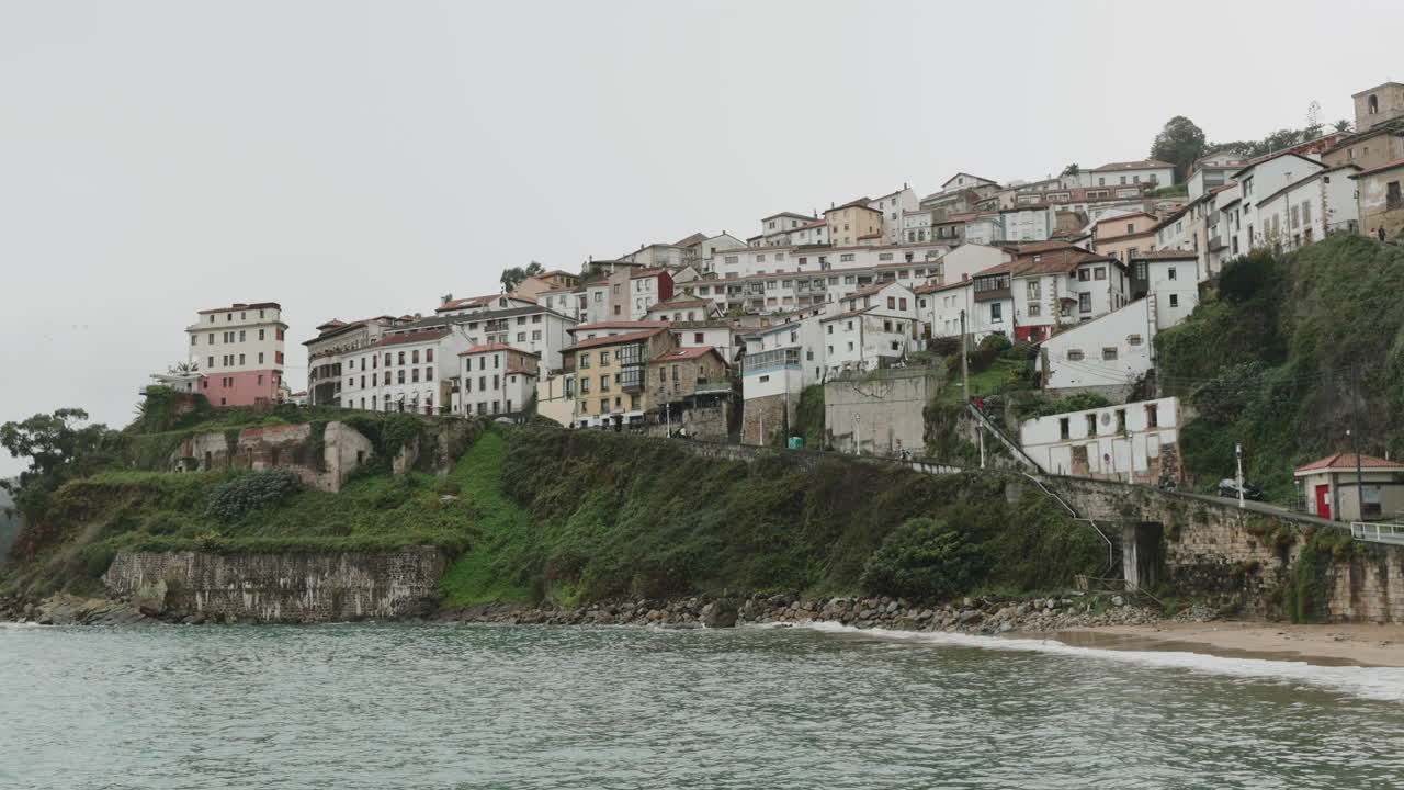 Coastal Village on a Hillside