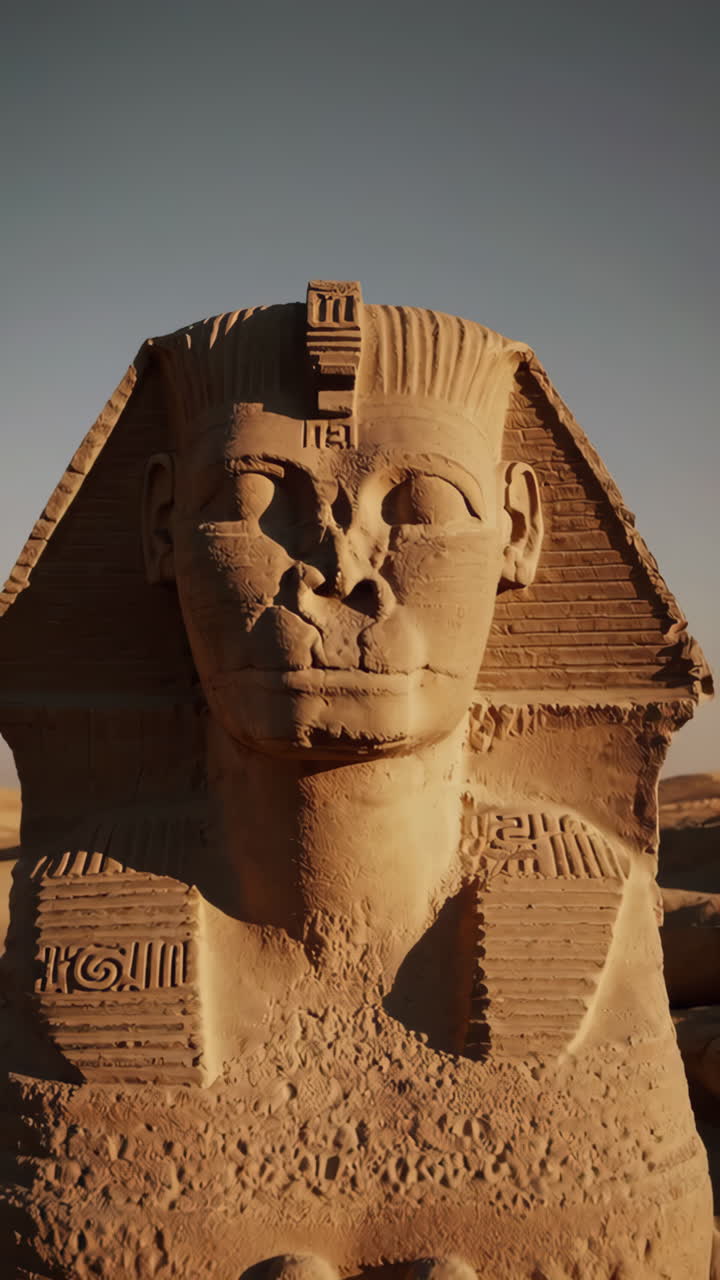 Ancient Egyptian Sphinx Statue