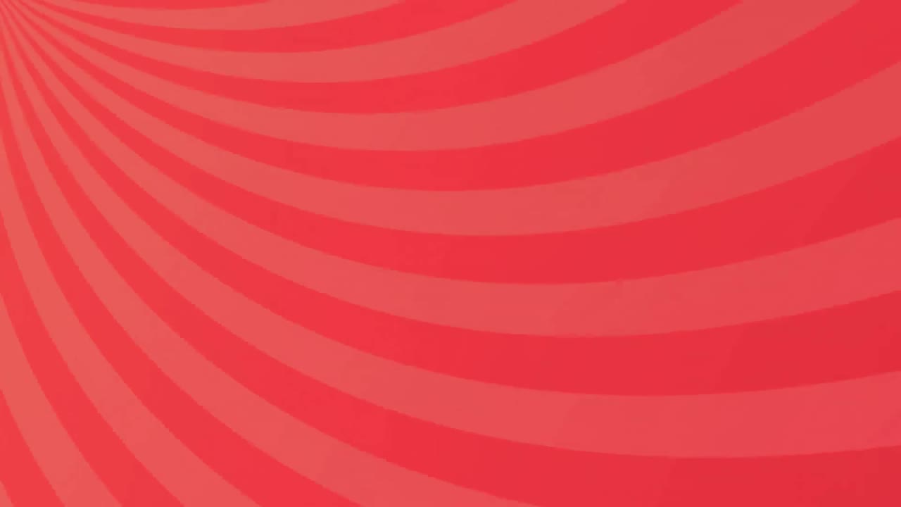 회전하는 다채로운 줄무 ⁇  배경의 세트의 애니메이션