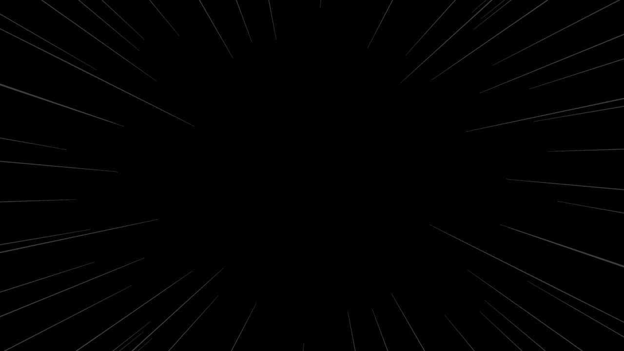 알파 매트 채널을 가진 방사선 배경 애니메이션.