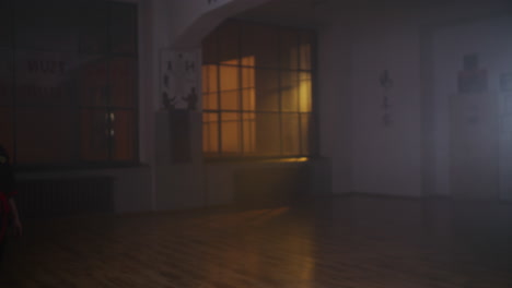 martial arts training session