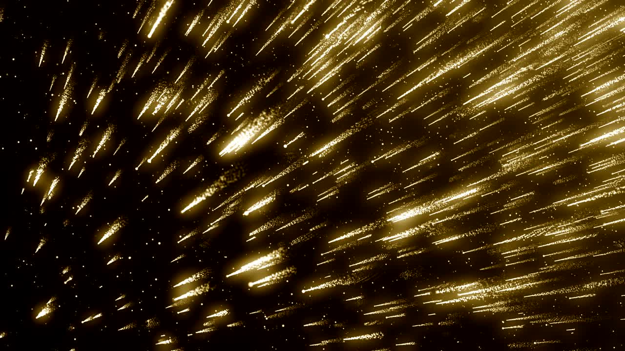 입자 금 반이는 보케상 먼지 추상적인 배경 루프