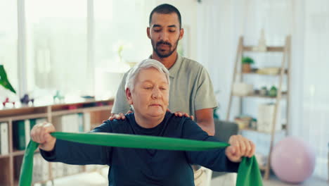 mujer mayor, fisioterapia