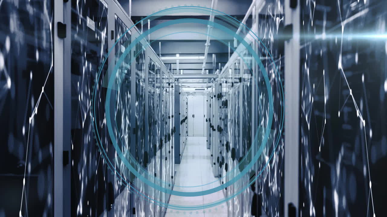 Animation of scope and data processing over computer servers