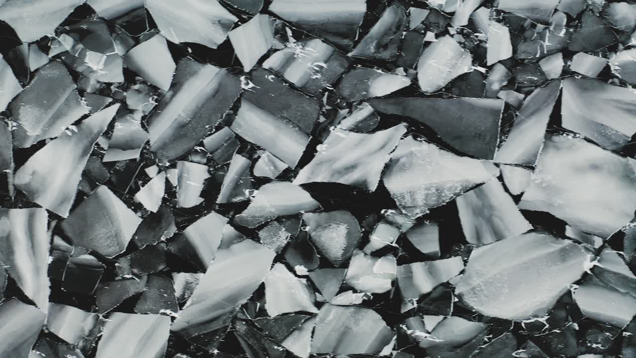 геометрия льда на озере мусхед, штат мэн