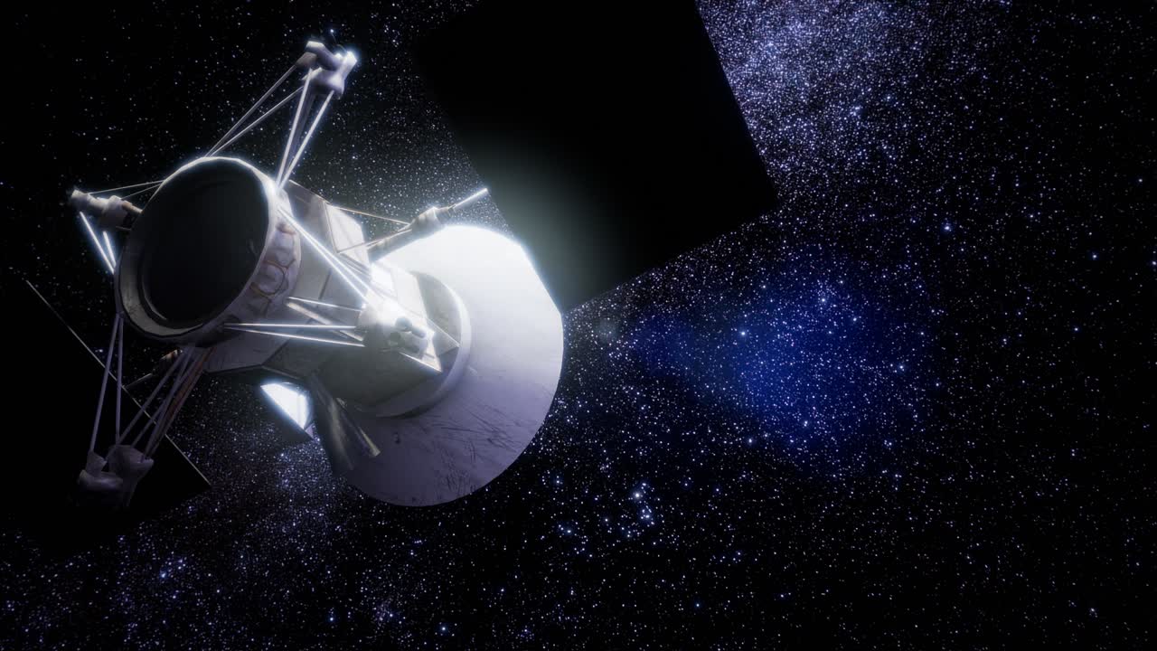 la nave espacial magellan se acerca a venus.