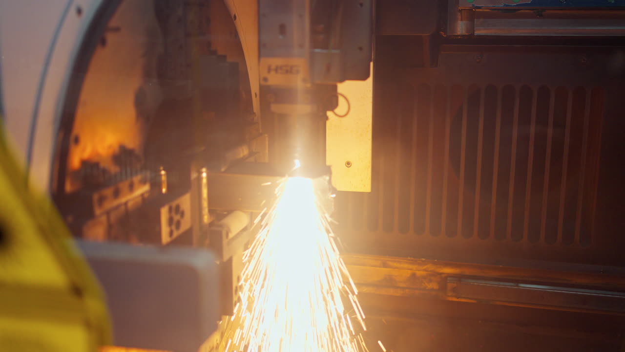 Automated Laser Metal Cutting Process